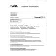 SABA ICC9 CHASSIS Instrukcja Serwisowa