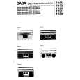 SABA RCR740 Instrukcja Serwisowa