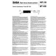 SABA MT 450 Instrukcja Serwisowa