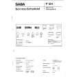 SABA P203R Instrukcja Serwisowa